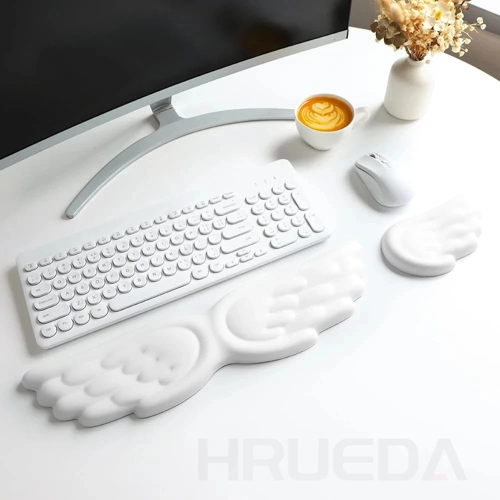 Ergonomic Memory Foam Keyboard Wrist Rest