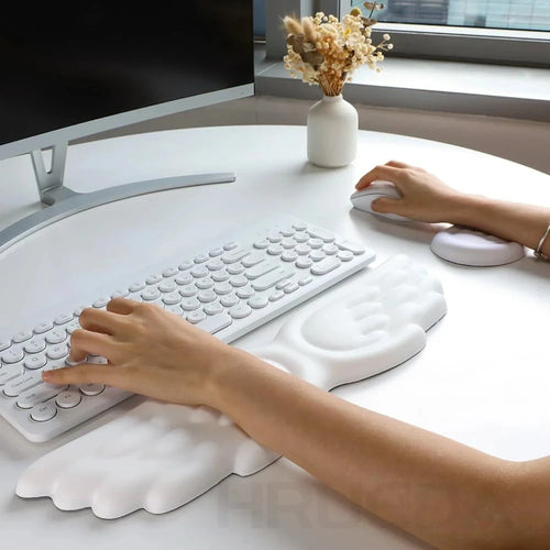 Ergonomic Memory Foam Keyboard Wrist Rest