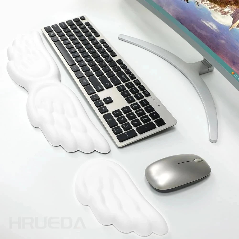 Ergonomic Memory Foam Keyboard Wrist Rest